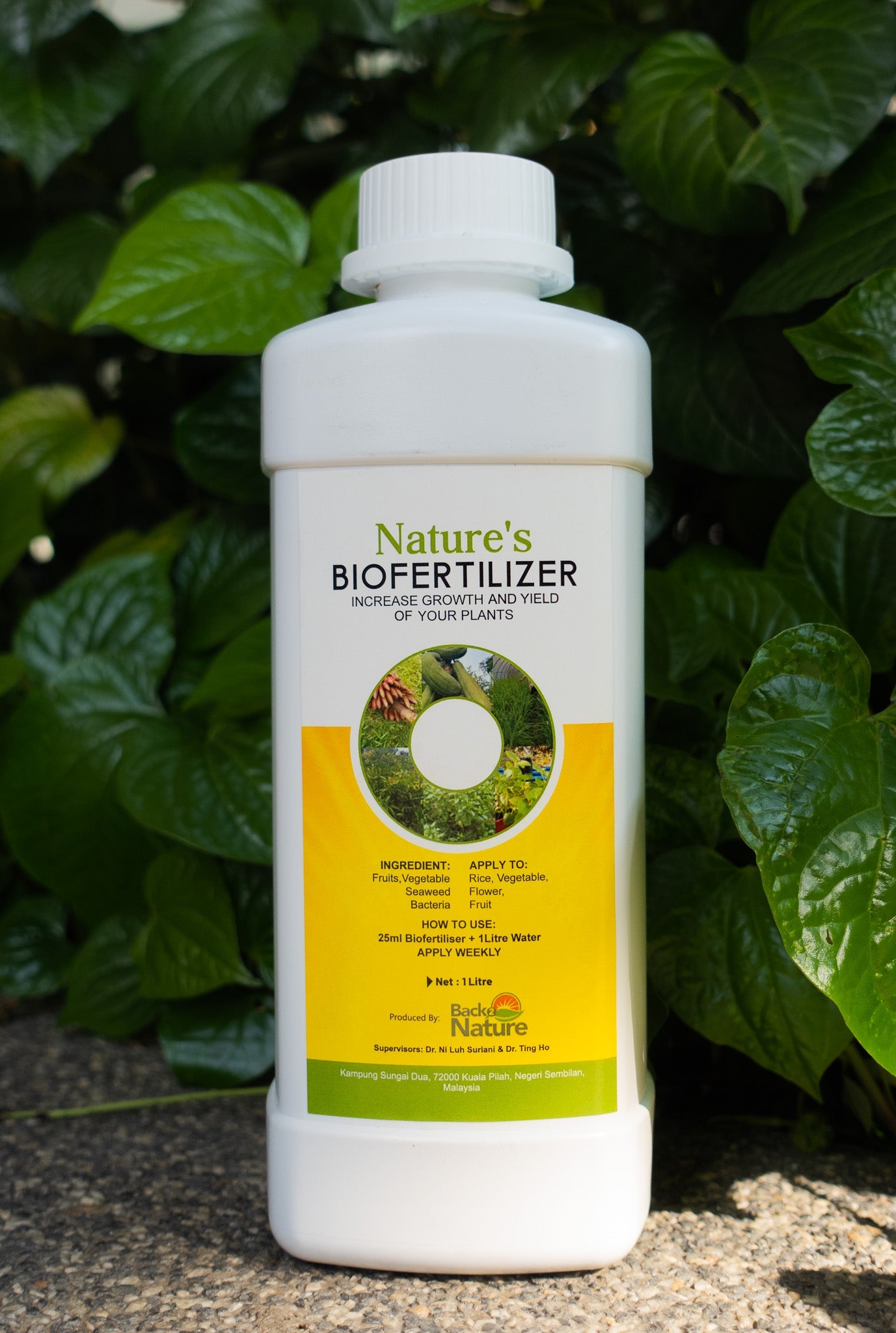 Nature's Biofertilizer Soluble Micronutrients Solution (1 Litre) - Farm Doktor