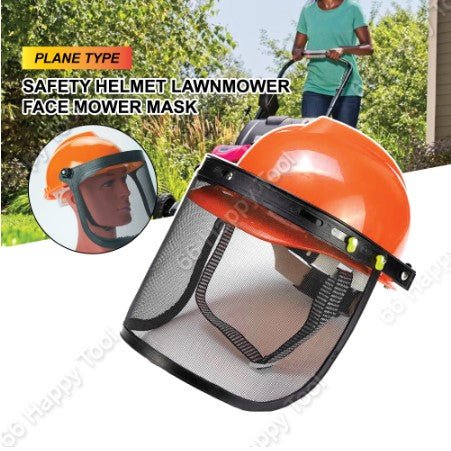 Safety Helmet (Mesh/Plane Visor) - Farm Doktor