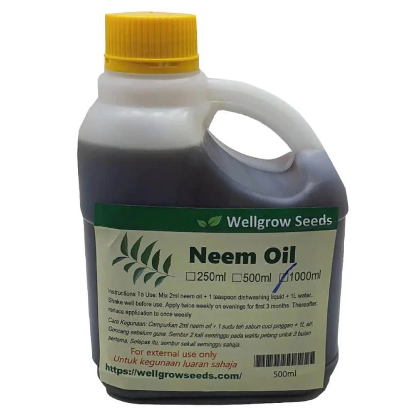 Wellgrow Seeds Cold Pressed Neem Oil - Farm Doktor